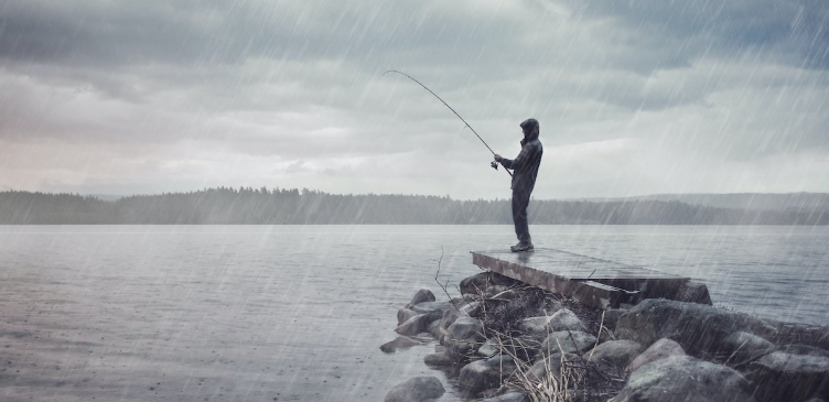 rain-fishing